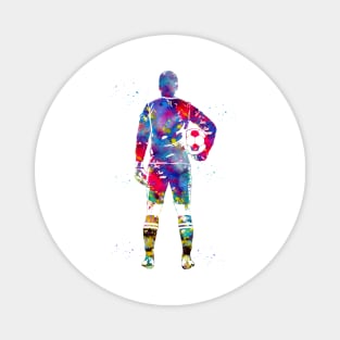 Soccer Player Goalkeeper Magnet